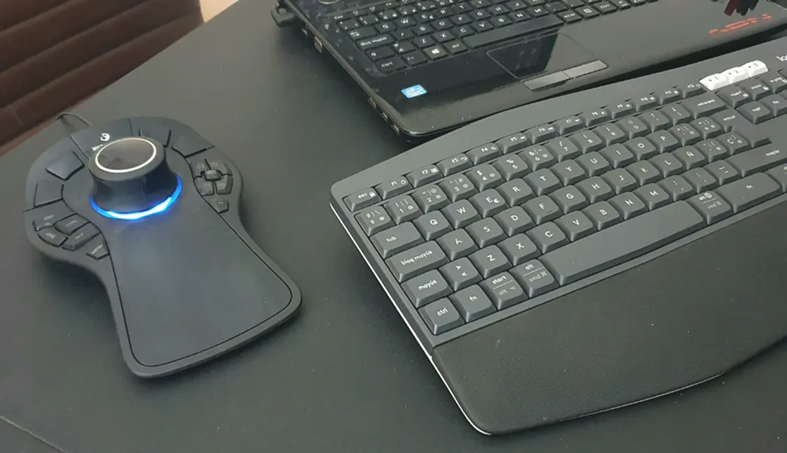 Keyboard and mouse