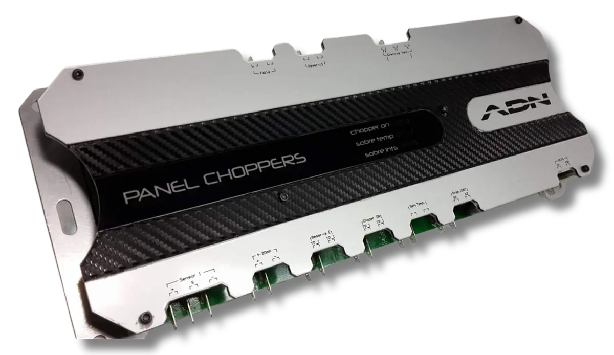 Railway choppers panel